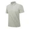 Men's Polos Business Casual POLO Short Sleeved Smooth And Wrinkle Resistant Comfortable Top
