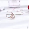 Pendant Necklaces 36 Designs Women New Brand Heart Crown Key Lock Animal Choker Chain Girls Fashion Rhinestone Titanium Steel Jewelry Dhqsn