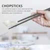 Chopsticks -FiberGlass Set återanvändbar diskmaskin -säker för hemrestaurang Housewarming (50 par)