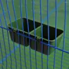 Andra fågelförsörjningar i 1 papegoja matvattenskål Dual matning kopp plastpigar bur matare husdjurslåda