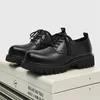 Scarpe casual piattaforma Designer Designer Style Dress for Men Brand Business Slip on Leather Wedding Party