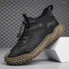 Chaussures décontractées Bonne qualité pour les hommes tendance des baskets extérieures 2024 Randonnée masculine Marche de course à grande taille 46