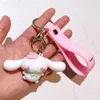 Fashion Cartoon Movie Character Keychain Rubber And Key Ring For Backpack Jewelry Keychain 083715