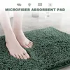 Tappeti da bagno morbido tappetino da bagno morbido tappeti peluche assorbenti Accessori per porte non slip a casa tiro per la cucina della camera da letto