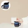 Utensílios de jantar conjuntos de leite cerâmica de jarro de água pequena arremessadora cafeteira de café com sabor de creme para o creme de café