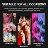 Omedelbart hårfärgning Tillfälligt Instant Hair Coloring Natural Matt Hårfärgning Shampo Disponibla styling för cosplayfest