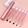 Makeup Brushes 5Pcs Eyeshadow Concealer Eye Brush Set Eyebrow Lip Beauty Make Up Skin-friendly Women Cosmestic Tool