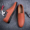 Casual Shoes Selling Men's Genuine Leather In Europe America Comfortable Soft Soled Business Formal