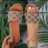 Slippers For Women Shoes Summer Flat Sandals Peep Toe Ladies Casual Slides Female Beach Woman Luxury