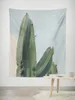 Tapisseries Summer Travel Cactus Printing Tapestry Living Room Bedroom Decoration Fands Test suspendu Dormitory Wall