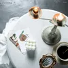 Tkanina stołowa gerring francuska marszczona krawędź ślub vintage amerykański bawełniany pastorowy obrus obrusowy dcoration de Mariage Rustique