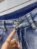 Mens Jeans Fashion Pants Designer Letter Print Sweatpants Designer Jeans Män Purple Jeans Denim Trousers Fashion Pants High-End Quality Straight