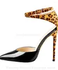 Scarpe eleganti leopardo pompe tallone a stiletto emeline DuBois Fashi