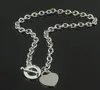 Toppkvalitet 18K Gold Link Cuban Chain Armband Heart Necklace Titanium rostfritt stål Klassiskt modälskare armband diamantmor av pärlkvinnor man smycken gåva
