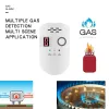 Detector New Combustible Gas Leakage Propane Sensor Warning LPG LNG Coal Natural Gas Leak Detector Monitor Sound Security Alarm Safety GT