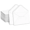 Enveloppen 100 pc's B6 Enveloppen Witte enveloppen voor uitnodiging, bruiloft, aankondigingen, Baby Shower Blank Envelope