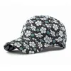 Bérets Et ethnique Wind Hat Spring / Summer Fashion Flower Baseball Outdoor Sun Protection et Sunshade Hard Top