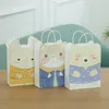 Wrap da regalo Cartoon Animal Borse Baby Shower Birthday S Kids Kraft Paper Bagna Traktatie Kindelen Verjaardag 50pcs