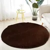 Carpets Polyester Material Tapis super doux luxe rond Round Area Tapis pour la chambre à coucher Pursery Anti-Slip Children Girls Room