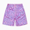 Calça de praia de praia masculino praia shorts de secagem rápida