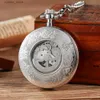 Pocket Watches Classic Roman Mechanical Pocket es Mens Gold Skeleton Steampunk Pocket Chains Fob Clips Clock for Men Gifts Relogio L240402