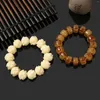 Strand Imitation Antelope Horn Buddha Bead Hand String Calligraphy Stall Trinets Buddhist Products Abacus Bodhi Root Pendant Men