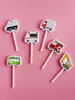 Forks 1set Car Castle Vegetable Crockery Cute Mini Toddler Children Fruit Toothpicks Kids Picks Cartoon