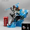 Action Toy Figures 30cm One Piece Aokiji Kuzan Figurine Action Gk Anime Figure Pvc 2 Heads 2 Hands LED Statue Model Collection Decoration Toy Gift L240402