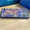 Accessories 108/135 Keys Side Print Shine Through Keycaps Cherry Profile FiveSide Dye Sub PBT Keycaps for Cherry Gateron MX Switch Keyboard