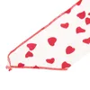 Vêtements de chien bandana mignon imprimer le triangle de coton bibs foulard pour petit chiot et chats