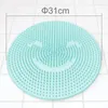 Badmatten Siliconen douche Borstel Borstel Massager Voet Dode huid Anti Skid Pad Room Mat Set Clear Mask For Face Truck Chocolate Mold