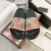 Designer Herren- und Frauen Sandalen Blumenschuhe gedruckt Slipper Sommer breit flach am Meer Casual Schuhe Strandrudler Größe 35-48