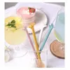 Coffee Scoops Portable Bag Seal Mixing Spoon 304 Stainless Steel Ice Cream Grinding Tea And With Clip
