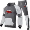 Men's Tracksuits Africa Twin Crf 1000 L Crf1000 Logo Printed Spring Autumn Fashion Sports Hooded Hoodies Drawstring Sweatpants Splicing Set