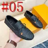 40modell vår sommar heta sälj mockasins män designer loafers högkvalitativ äkta läderskor lyxiga män lägenheter lätta körskor storlek 38-46