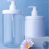 Liquid Soap Dispenser Clear Bottle Container Shampoo Lotion Shower Gel Foam Pump Bottles Wide Mouth Hand Washing
