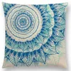 Pillow Awakening Life Clarity Color Fade Inspire Imagine Dream Free Spirit Floral Mandalas Caso de capa de Mandalas