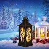 Świece Małe lampę naftową Ozdoba Outdoor Lantern Lantern Christmas Lights Electrical Element