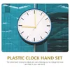 Clocks Accessories 10 Sets Sports Wall Clock Hand DIY Parts Craft Repair Kit Red Large Hands