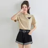 Designer Crop Top Summer Women Luxury T Shirt Casual Short Sleeves Top Sell Clothes