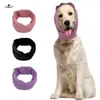 Appareils à chiens Earmlumes de toilettage chauds anti-bruit Headgear Wastic Elastic Elastic Colliers