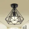 Luci a soffitto Moderna Light Vintage Vintage Industrial Lampade retrò Plafonniers Lighting Innoor Soggiorno Cucina Decor