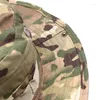 Boinas 2024 Camuflagem CP Fisherman Cap adultos ao ar livre camping boonie chapéu homens pescando chaps sun resistentes a desgaste de brims