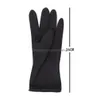 Hair Tools 1 Pair Thicker Rubber Gloves Dyed Durable Anti-Slip Beauty Salons Hairdressing Care Styling Drop Delivery Products Accessor Dhqcb