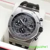 AP Brand WristWatch Royal Oak Offshore Series Mens Automatyczne maszyny Szwajcarskie wodoodporne nocne światło Data Wyświetlanie Business 26470