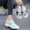 Scarpe da fitness da donna sport 2024 grigio grigio bianco casual super luce sneaker in rete elastica traspirante
