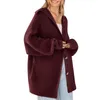 Kobiety dla kobiet wiosna swetra sweter swetra V Szyjka na guziki kardigany duże płaszcz spośród rozmiarów na 2024 damski top
