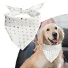 犬のアパレル猫スカーフ便利な簡単な洗浄可能な通気性リバーシブルペット用品ビブ