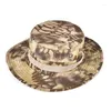 BERETS 2024 CAMOUFLAGE CP Fisherman Cap Adults屋外ハイキングキャンプBOONIE HAT MEN釣り太陽キャップ摩耗性丸い丸い