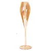 Wijnglazen 4 stijlen 200-650 ml Amber Goblet Crystal Glass Red Champagne Cup Noble Elegant Drinkware